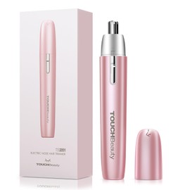 TOUCHBeauty Battery Powered Ear and Nose Hair Trimmer for Women, Portable Battery Powered Trimmer, Mini Painless Design for Sensitive Skin, Easy Clean & Travel Friendly