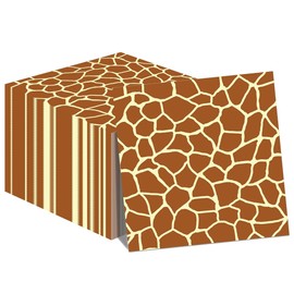 40Pcs Giraffe Paper Napkins Giraffe Print Party Napkins Jungle Animals Giraffe Napkins Giraffe Birthday Party Napkins Giraffe Party Supplies Giraffe Disposable Paper Napkins for Jungle Animals Party
