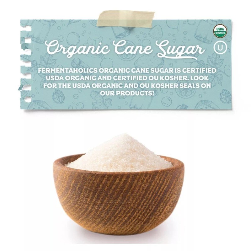 Fermentaholics Organic Cane Sugar 1 lb