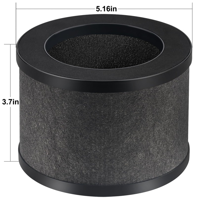 Hfunmo 3 Pack TZ-K1 Replacement Filter Compatible with ToLife TZ-K1
