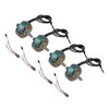 4 Sets Brushless Motor Kit 5mm Shaft Electric Motor with