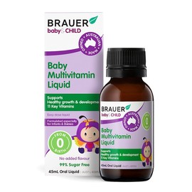 Brauer Baby & Child Baby Multivitamin Liquid 45ml