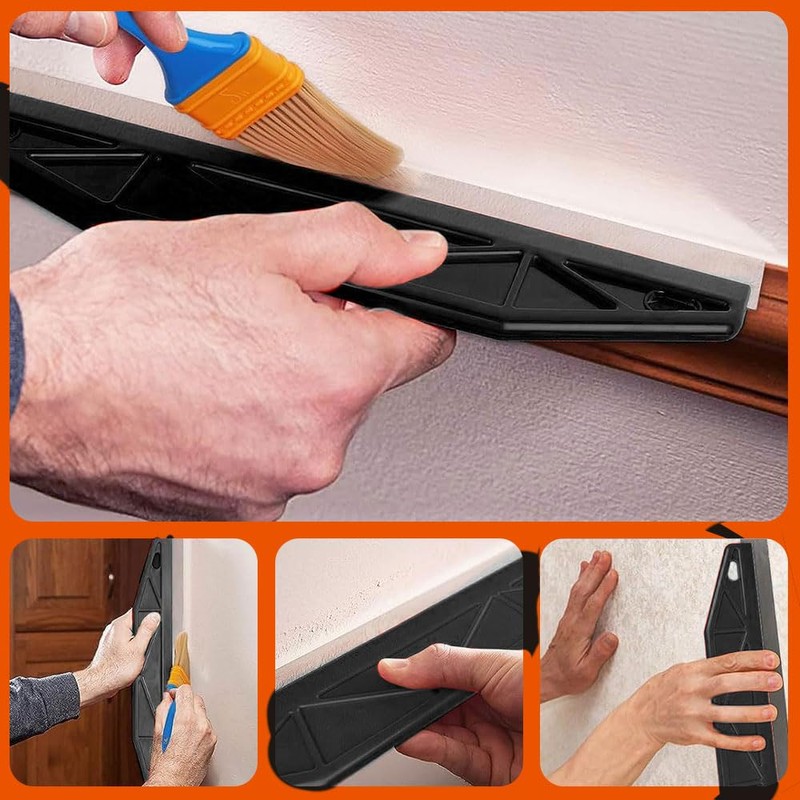 Paint Trim Guard Paint Wallpaper Scraper Multi-Purpose Straight Edge Tool