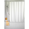 Wenko Shower Curtain 120x200 white, PEVA
