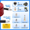 Sewer Jetter Kit for Pressure Washer, 50FT 5800 PSI Drain