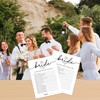 OXEDP Who Knows The Bride Best Game, Bridal Shower Questionnaire