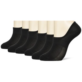 Okamoto Kokopita Sneakers Socks, Summer Mesh, Deodorizing, Prevents Stuffiness, Odor, 3 Pairs / 6 Pairs, Black