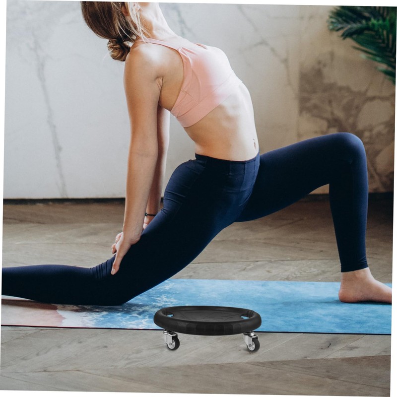 Kisangel 1 Set Belly Plate Sliders Ab Workout Training Machine