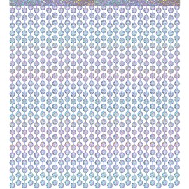 GOER 2 Pack Disco Foil Curtain Backdrop for Birthday Disco Party| Silver Metallic Tinsel Photo Booth Props for Bachelorette| New Year Eve,Graduation Decorations