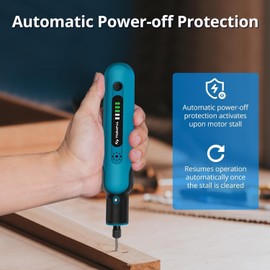 Tilswall Multifunctional Tool 8 V, Rotary Tool 5 Gears, 105 Multifunctional Tool Accessory Set for Drilling, Cutting, Polishing, Grinding (Plastic Box)