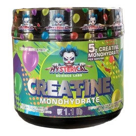 Creatina Monohidratada Hysterical 1.1 Lb 500g 100 Servicios Sabor Sin Sabor