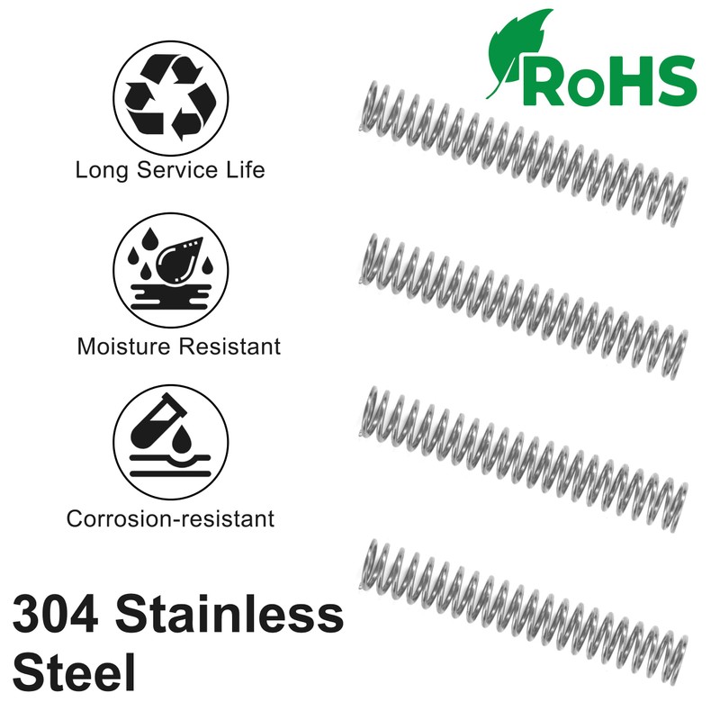 GUNGY Compression Spring Stainless Steel Spring Compression Springs 60 mm