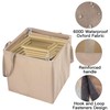 YUJHON Clothes Hanger Organizer Holder with Handles Hanger Storage Triangle