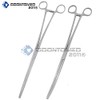 OdontoMed2011 Forceps, Straight 12" + Curved 12" Quality Instruments