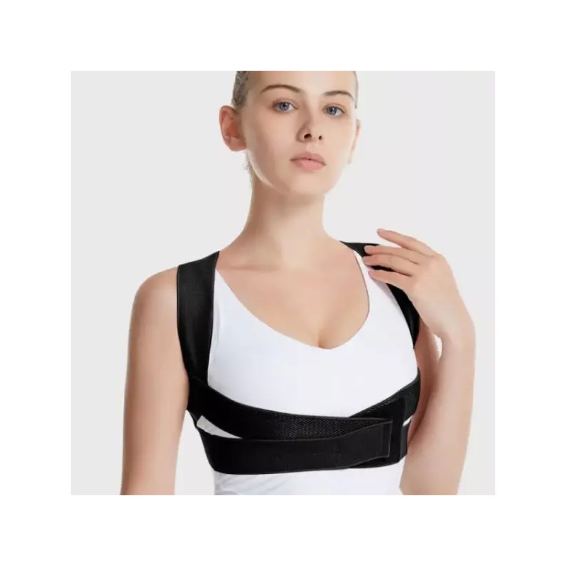 Barun Posture Corrector 말린어깨교정기 바른자세교정기 라운드숄더밴드 굽은등펴기 [M] Dried Shoulder