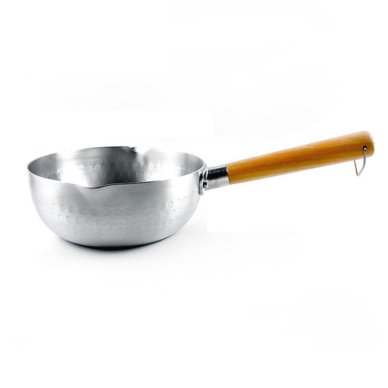 Milk Warmer Pot Prevent Sticking Flat Bottom Even Heating Aluminium