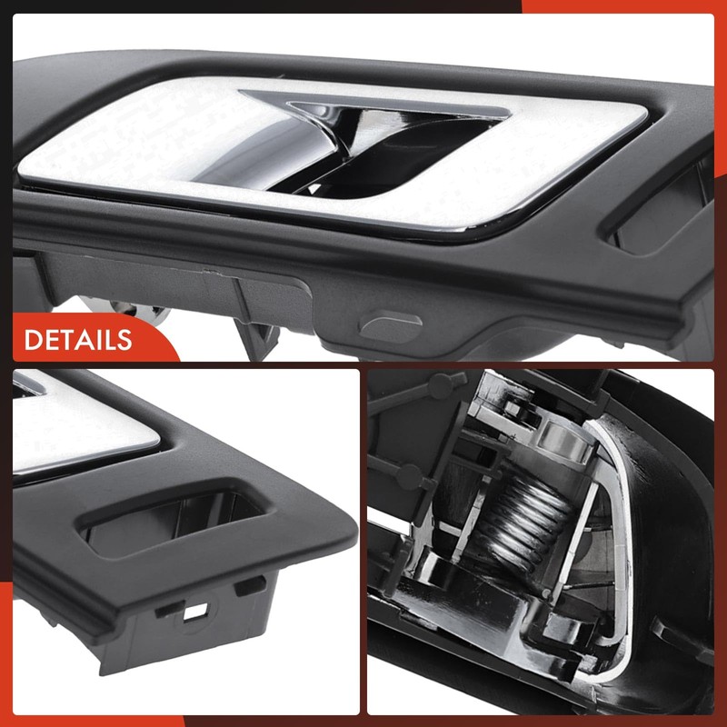 A-Premium Front Left Driver Side Interior Door Handle Compatible with