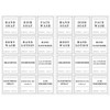 24 Pcs Waterproof Soap & Lotion Labels - Reusable Stickers