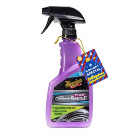 Meguiar's Hybrid Ceramic Tire Shine - Long-Lasting Shine That's Durable & Water-Resistant Hybrid Ceramic Technology - 16 Oz Spray