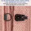 Fastening Button for Jersey, Coats, Jackets, Jackets and Windbreakers, Pack