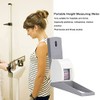 Portable Height Meter Wall Mounted Retractable Body Growth Altimeter 2.2