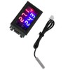 LCD Digital Thermostat, DC 12 V Temperature Controller Measuring Device