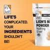 It's Just! - Lion's Mane Mushroom Powder, Natural Raw Superfood,