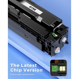 INK4U 415X W2030X Toner Black (with Chip) Compatible with HP 415A 415X Compatible with HP Laserjet Pro M454dw, M454dn, MFP M479fdw, M479fdn, M479dw, Enterprise M455dn, M480f