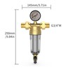 Backwash Filter, Water Filter, Reusable Water Prefilter, Sediment Water Filter,