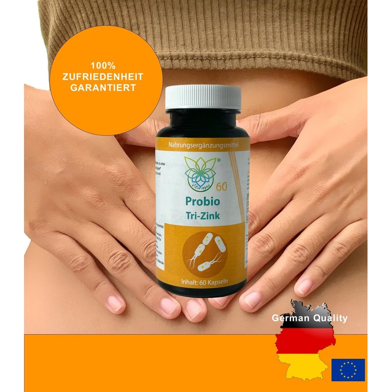 VITARAGNA Probio TRI Zinc, LactoSpore®, Lactococcus Lactis - Triple Organic