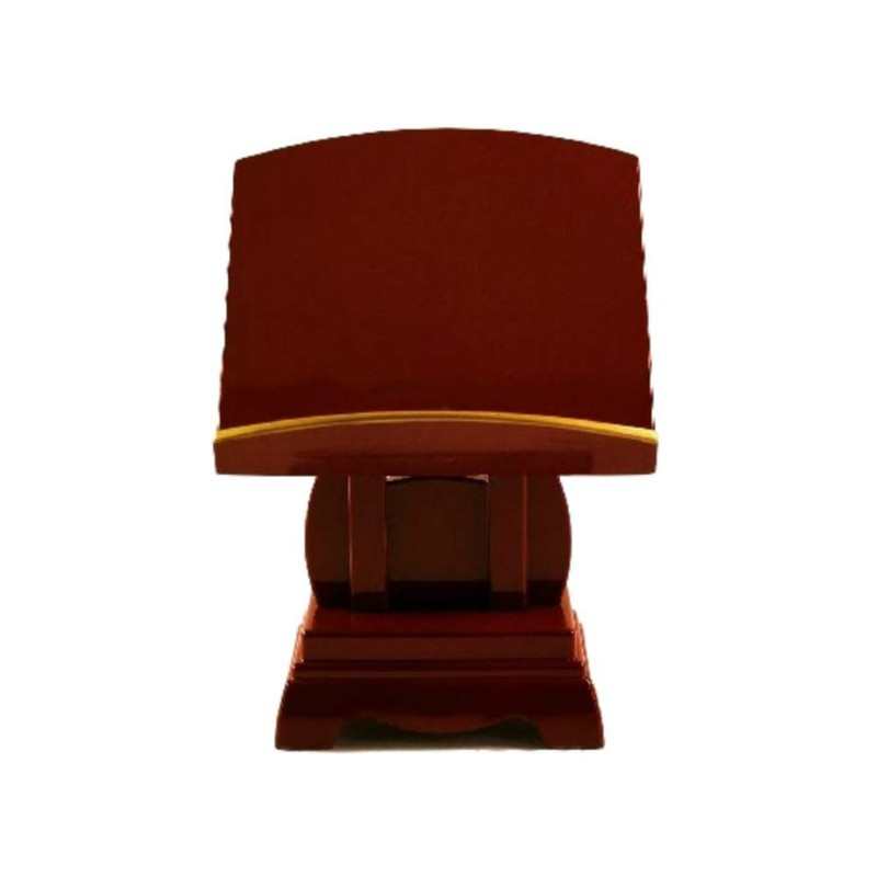 Viewstand (Past Bookstand) Vermilion Edge Gold 4.0 Size [Buddhist Tools]