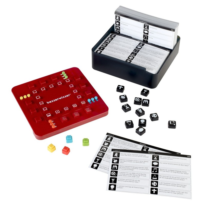 Mattel Games X3909 - Bezzerwizzer Compact, Trivia Game (German language