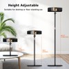 PUTORSEN Universal Projector Stand – Height Adjustable & 360° Rotatable