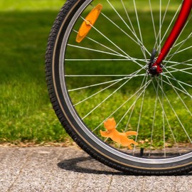 Winkee - Bicycle Accessory Cat I Bicycle Spoke Accessories I Kitten Bike Decoration I Bicycle Spoke Design