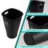 Pekky 20 Inches Plastic Floral Buckets for Cut Flowers, 4