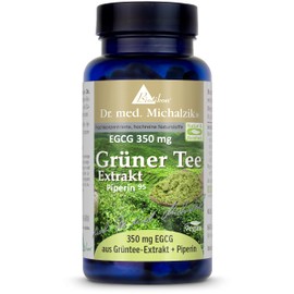 Green Tea Extract 700 mg, with EGCG 350 mg, with 98% Polyphenols (686 mg) Dr. Michalzik - No Additives - by BIOTIKON®
