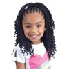 SHAKE-N-GO 3x Kids-senegal Twist With Curls 8" (3-PACK) (JET BLACK