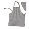 EKR Mandil O Delantal Cocinero Y Gorro Par Niño(a) Talla
