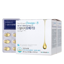 The RTZomega 3 120 capsules (2 months’ supply) / 더알티지오메가3 120캡슐(2개월분)