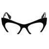FLAWLESS EYEWEAR Cat Eye Eyeglasses Women Retro Vintage Razor Clear