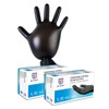 GP Craft Black Nitrile durable disposable gloves, 5 mil, powder