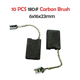SUPERTOOL Motor Carbon Brushes - 10pcs Various Size Electric Replacement Motor Carbon Brushes for Power Tool