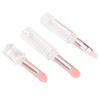 4 in 1 Makeup Brush Simple Elegant Portable Transparent Handle