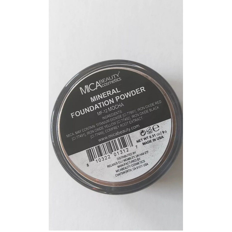 Mica Beauty Mineral Foundation Powder MF-12 MOCHA