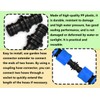 ZoeTekway Pack of 2 Hose Connectors, 1/2 Inch Double Plug