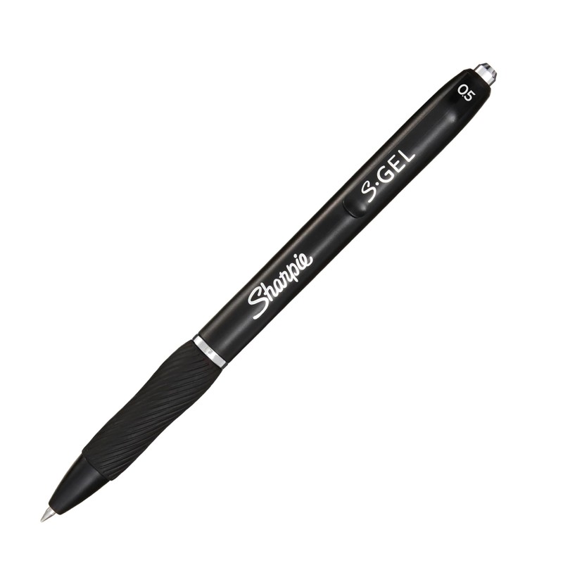 Sharpie S-Gel Pens | Fine Point 0.5mm | Black Ink