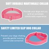 Soft Leather Martingale Dog Collar - Adjustable Rose Gold Limited