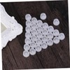 WOONEKY 30pcs Leakproof Cosmetic Bottle Sealing Compact Caps for Standard