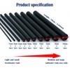 FishTrip Fishing Rod Repair Kit Complete,10pcs Carbon Fiber Sticks with