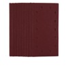 Draper 55864 1/2 Sanding Sheets with Hook and Loop, 115